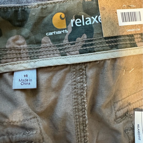 NWT Carhartt El Paso Shorts Size 14 - Picture 2 of 15